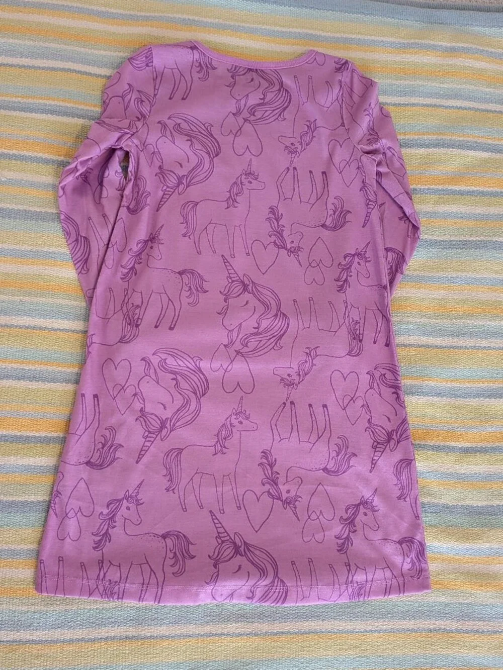 ⭐ Two Carter's purple nightgowns size 6-7